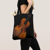 Canvas tas  Violin Music Instrument (Dichtbij)
