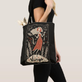 Canvas tas Virgo Celestial Zodiac Art (Dichtbij)