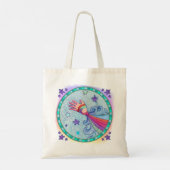 Canvas tas vliegend hand (Achterkant)