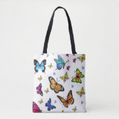 canvas tas vlinder (Voorkant)