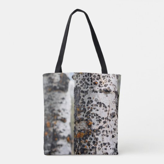 Canvas tas vogelboom (Achterkant)