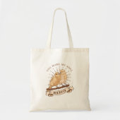 Canvas tas vogelpest Couple Illustration (Voorkant)