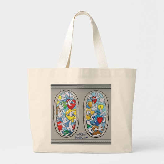 Canvas tas - Vogels om van te houden (Voorkant)