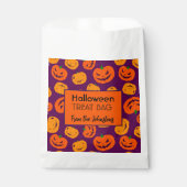 Canvas tas voor aangepaste behandeling van hallowe bedankzakje (Voorkant)