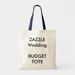 Canvas tas voor aangepaste weddenschappen met NAVY