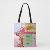 Canvas tas voor ambachtelijke benodigdheden - col (Voorkant)