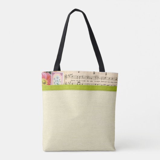 Canvas tas voor ambachtelijke benodigdheden -  col (Achterkant)