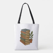 Canvas tas voor boekenliefhebbers (Achterkant)