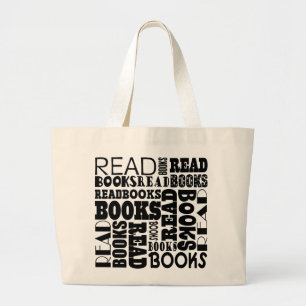 Canvas tas voor boekgroep Librarian Reading