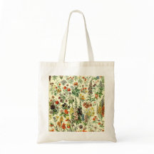 Canvas tas voor botanische afdrukken