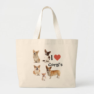 Canvas tas voor Corgi liefhebbers