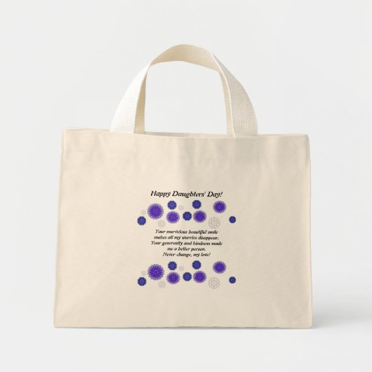 CANVAS TAS VOOR DAGEN (Voorkant)