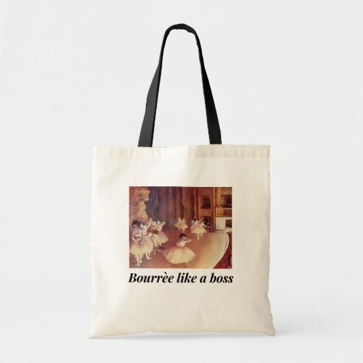 canvas tas voor dansers, Dance, Ballerina, Ballet (Voorkant)