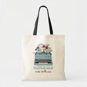Canvas tas voor de waardering van typemachine Flor