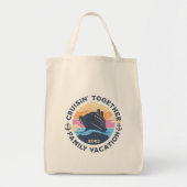 Canvas tas voor familiereis tijdens kruisvlucht (Voorkant)