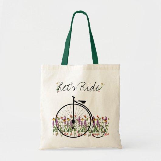 Canvas tas voor fietsen (Voorkant)