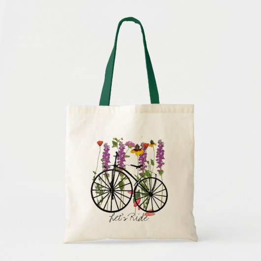 Canvas tas voor fietsen (Voorkant)