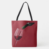 canvas tas voor flessenontwerp (Voorkant)