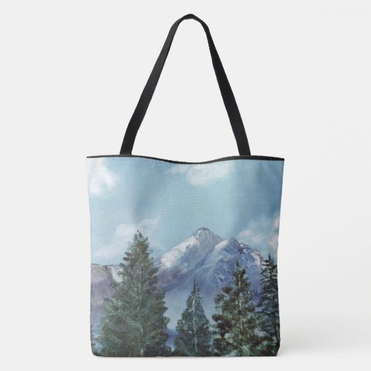 Canvas tas voor gebergte (Achterkant)