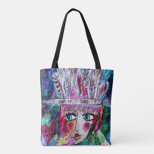 canvas tas voor Goede Dingen (Achterkant)