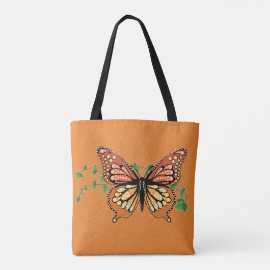 Canvas tas voor groot ringoestonmonboogvlinderontw (Achterkant)