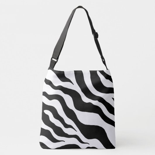 Canvas tas voor grote zebra-afdrukken (Achterkant)