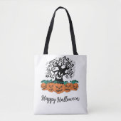 Canvas tas voor Halloween (Voorkant)