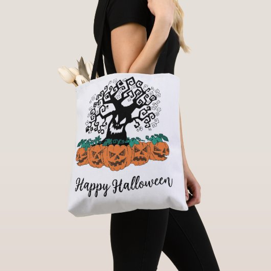 Canvas tas voor Halloween (Dichtbij)