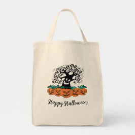 Canvas tas voor Halloween