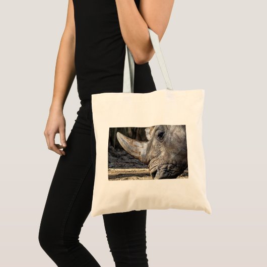 Canvas tas voor het behoud van de neushoorn (Voorkant (product))
