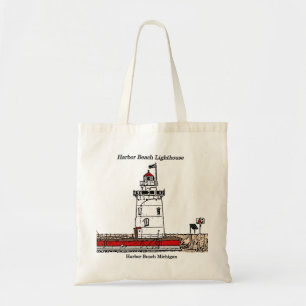Canvas tas voor het ontwerp van de straaltoren van