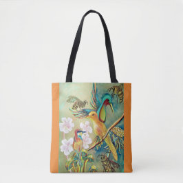 canvas tas voor het schilderen van vogels en bijen