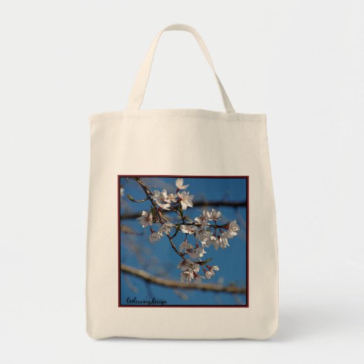 Canvas tas voor het spuiten van Cherry Blossom (Voorkant)
