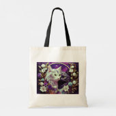 Canvas tas voor kattenliefhebbers (Achterkant)