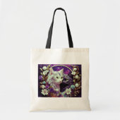 Canvas tas voor kattenliefhebbers (Voorkant)