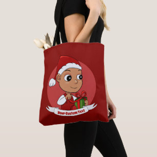 Canvas tas voor kerstbaby