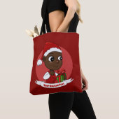Canvas tas voor kerstbaby (Dichtbij)