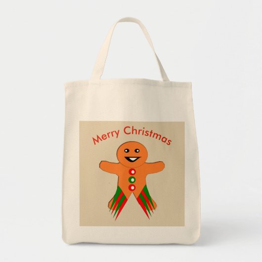 Canvas tas voor kerstfeestmaal ontbijtbrood (Voorkant)