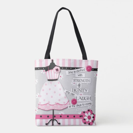 Canvas tas voor krachtige en betrouwbare scripts (Achterkant)