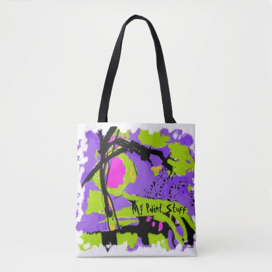 Canvas tas voor kunstenaars (Voorkant)