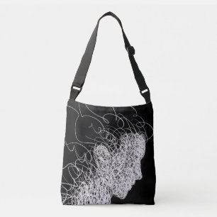 Canvas tas voor lijnillustraties