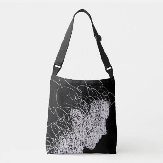 Canvas tas voor lijnillustraties (Voorkant)