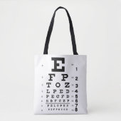 Canvas tas voor oogopslag Optometrist (Voorkant)