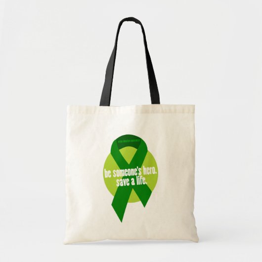 Canvas tas voor orgaandonatie (Voorkant)