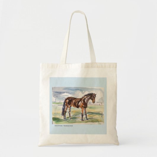 canvas tas voor paardenovers (Voorkant)
