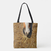 Canvas tas voor paardenverwarming (Achterkant)