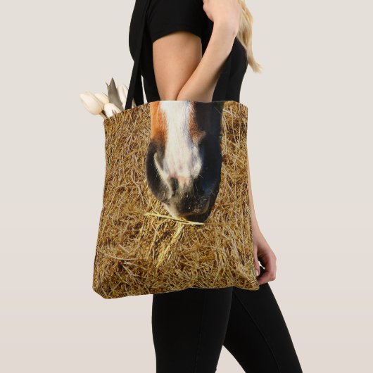 Canvas tas voor paardenverwarming (Dichtbij)
