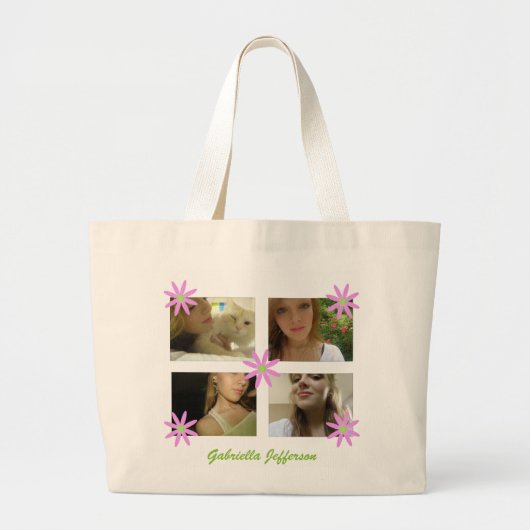 Canvas tas voor persoonlijke Afbeelding (Voorkant)