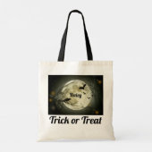 Canvas tas voor persoonlijke Trick or treat (Achterkant)