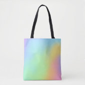 Canvas tas voor regenbooggradiënt (Voorkant)